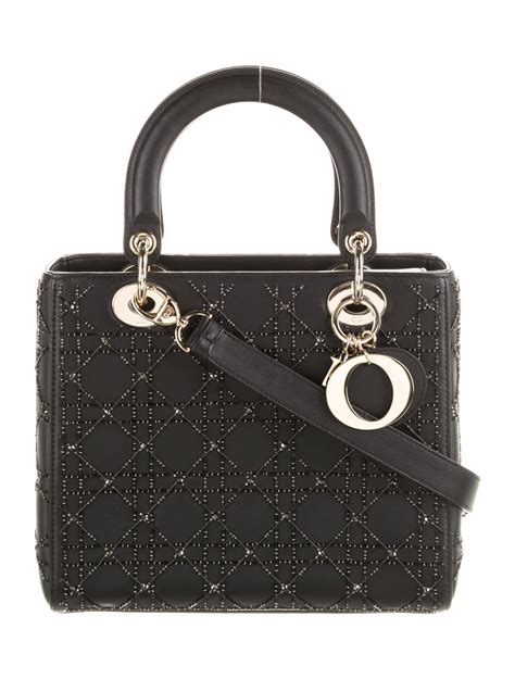 lady dior bag black|lady dior bag cost.